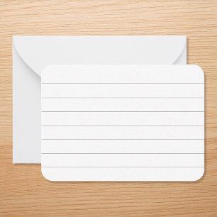 gereglementeerde index notitiekaartje