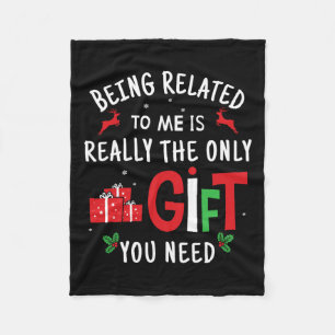 Gerelateerd aan mij Grappig Kerst Familie Mannen W Fleece Deken