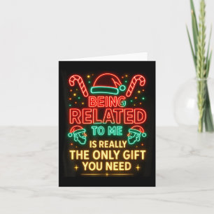 Gerelateerd aan mij grappige kerst familie Xmas Py Kaart
