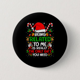 Gerelateerd aan mij grappige kerst familie Xmas Py Ronde Button 5,7 Cm