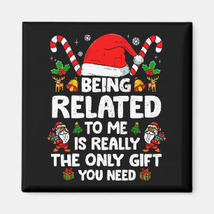 Gerelateerd aan mij zijn Funny Christmas Family Xm Magneet