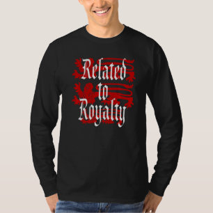 Gerelateerd aan Royalty-genealogie Genealogist Fam T-shirt