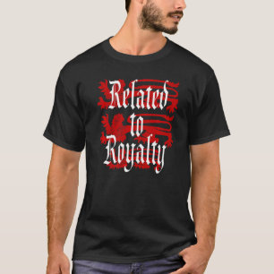 Gerelateerd aan Royalty-genealogie Genealogist Fam T-shirt