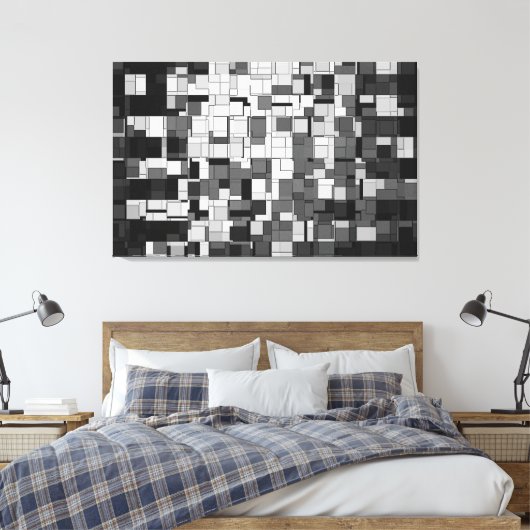 gerepliceerd canvas afdruk (Insitu (Slaapkamer))