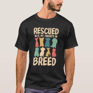 Geresculeerd is mijn favoriete borstkas t-shirt
