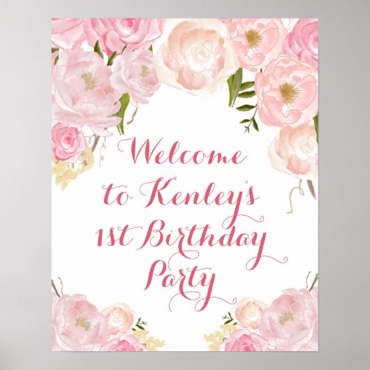 Gereserveerd bruiloft poster (Voorkant)