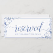 Gereserveerd teken wijzigen | Chic Bouquet-Blue-Gr (Achterkant)