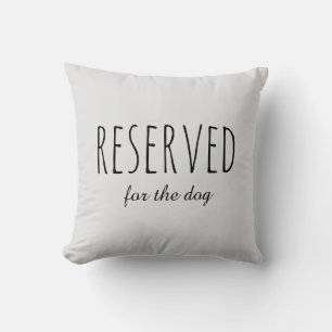 Gereserveerd voor de hond, Bailey's Stoel Grappige Kussen