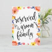 Gereserveerd voor het bevoordeelbare Floral Sign v (Staand voorkant)