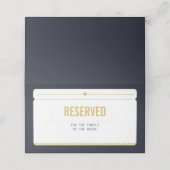 Gereserveerd wedstabel (Buitenkant ongevouwen)