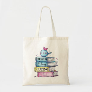 Gereserveerde & Bezig Lezen Boodschappentas Grap Tote Bag