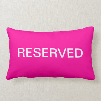 Gereserveerde kussen / Pillow in Hot Pink