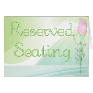 Gereserveerde stoelentaart
