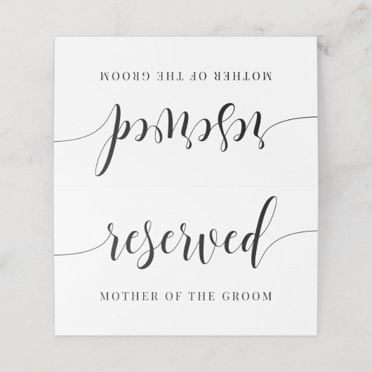 Gereserveerde woonplaatskaart (Buitenkant ongevouwen)