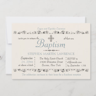 Gerespecteerde Sacrament Religieuze Uitnodiging (b