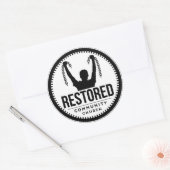 Gerestaureerde Sticker (brekende kettingen) (Envelop)