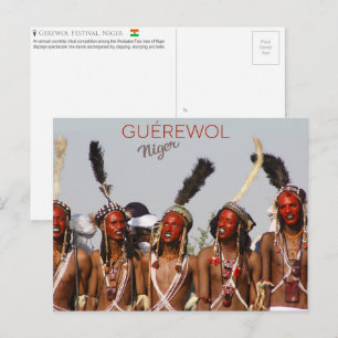 Gerewol Festival, Niger Briefkaart