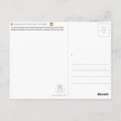 Gerewol Festival, Niger Briefkaart (Achterkant)