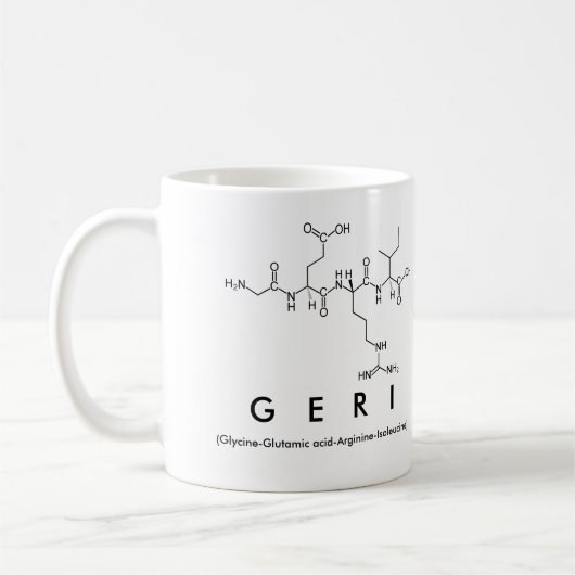 Geri peptide nom mug (Gauche)