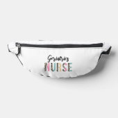 Geriatrics Nurse mignon Leopard Design - Drôle cad (Poser)