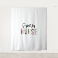 Geriatrie Verpleegster Schattige Luipaard Design -