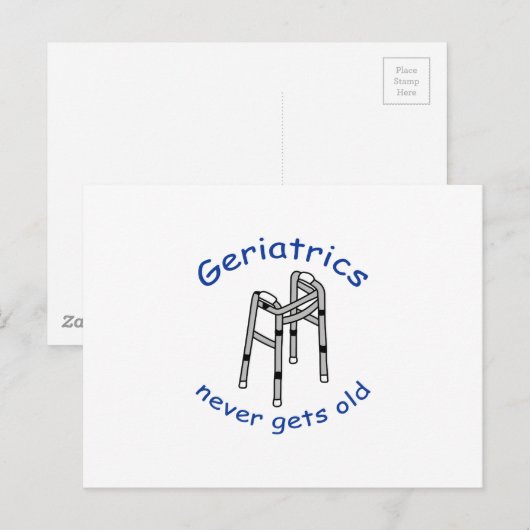 GERIATRIEK BRIEFKAART (Voorkant / Achterkant)