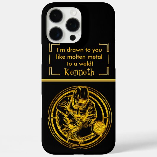 Gericht lasapparaat Forging Pipework Magic Case-Mate iPhone Case (Achterkant)