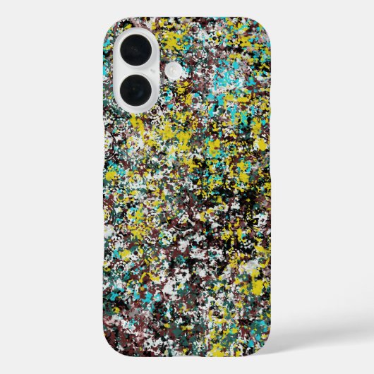 Gericht op Abstracte Kunst Ontwerp Liefhebber Case-Mate iPhone Case (Achterkant)