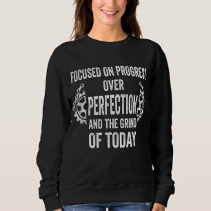 Gericht op fitness motivatie gym T-shirt