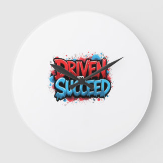 Gericht op succes – Graffiti Car Enthusiast Grote Klok