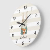 Gerichte bunny leuk voor kinderen grote klok (Hoek)