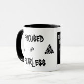 Gerichte en onverdiende koffie-Mok Mok (Voorkant links)