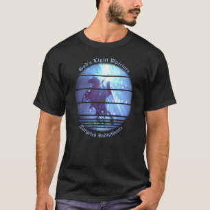 Gerichte individuen Bewustzijn Ridder te paard T-shirt
