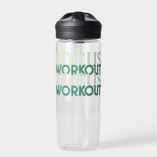 Gerichte training waterfles (Voorkant)