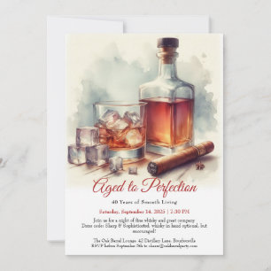 “Gerijpt tot in de perfectie – Verjaardags Whisky Kaart