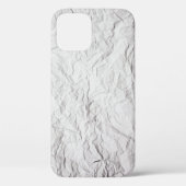 Gerimpelde papiertextuur, gedetailleerde achtergro Case-Mate iPhone case (Achterkant)