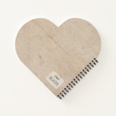 geringde galaxbloem notitieboek (Achterkant)