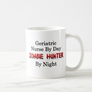 Geripediatrische verpleegster/Zombie Hunter Koffiemok