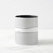 Geript Papier Steekproef 3D Grappige Trick Cup Kof Mok (Midden)