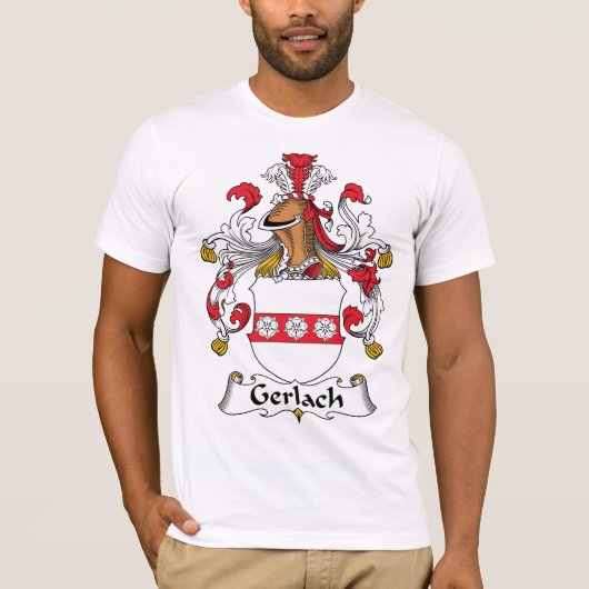Gerlach Family Crest T-shirt (Voorkant)