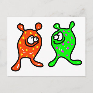 Germ Buddies Briefkaart