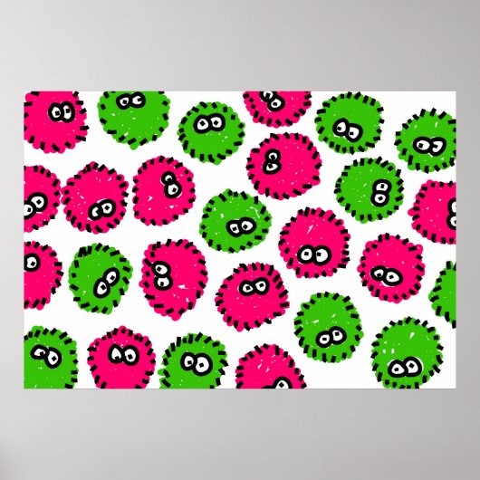 Germ Invasion Poster (Voorkant)