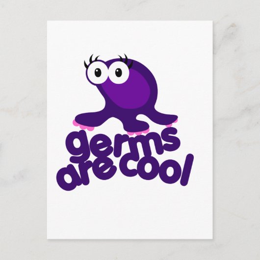 Germ is Cool Briefkaart (Voorkant)