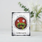 Germ lunatik ! Carte postale (Debout devant)