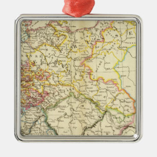 Germaanse Confederatie 2 Metalen Ornament