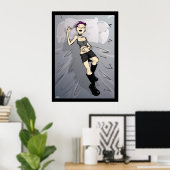 Germaine (Classic Illustration) Poster (Bureau à domicile)