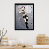 Germaine (Classic Illustration) Poster (Cuisine)