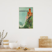 German Art Germany Travel Poster SAS Print  (Keuken)