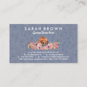 German Boxer Dog Visitekaartje (Achterkant)