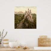 German Castle Neuschwanstein Poster (Keuken)